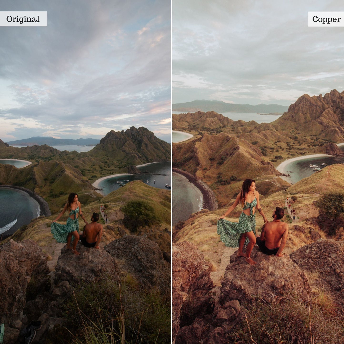 Copper - Single Color Palette Lightroom Presets & AI Tools