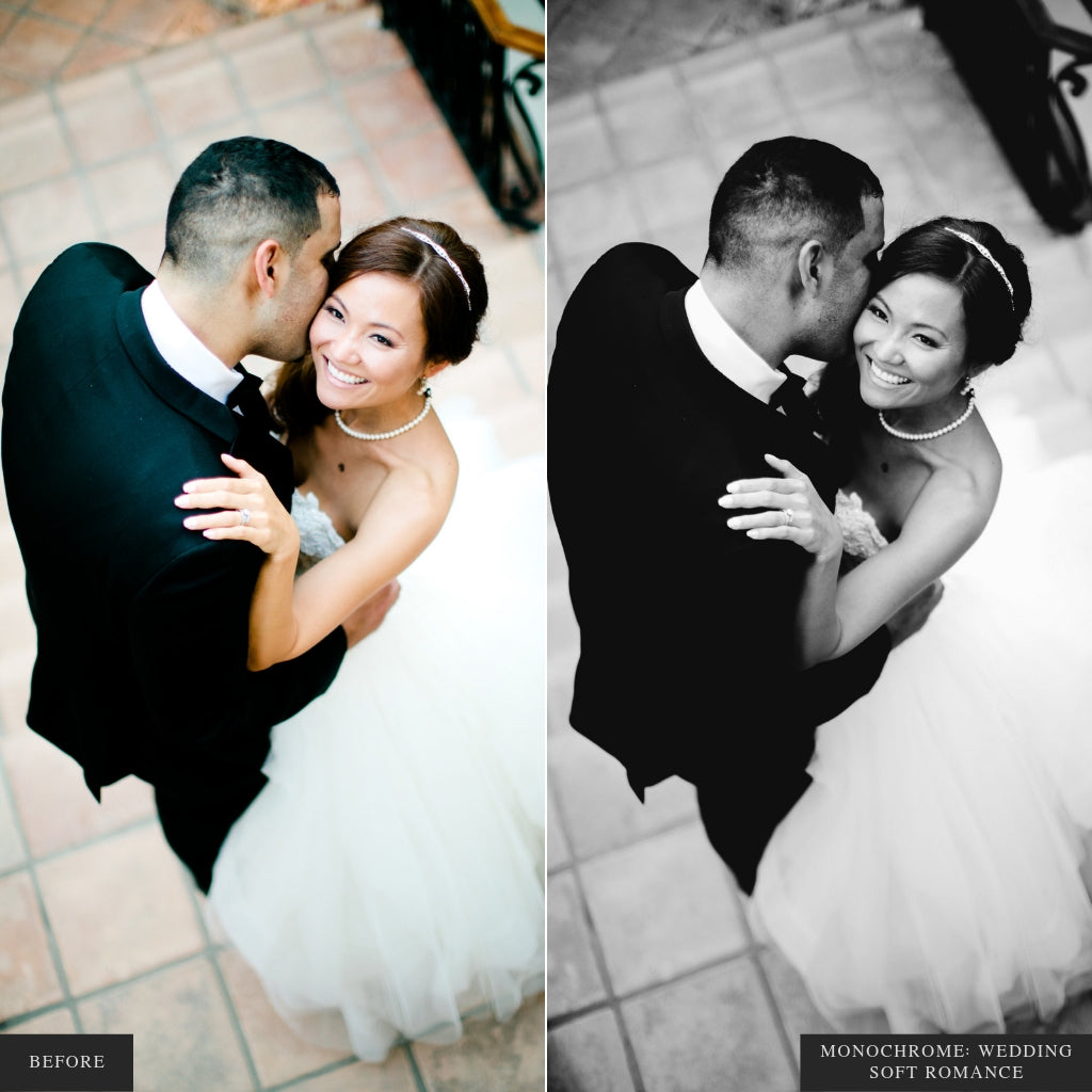 Monochrome Lightroom Presets for Mobile & Desktop